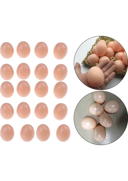 Doğal Stil Gerçekçi Sahte Yumurta Dıy Boyama Çocuklar Için Oyuncak Ev Dekorasyonu Çiftlik Hayvanı Cageken Coop Aksesuarları (Yurt Dışından) fırsatları