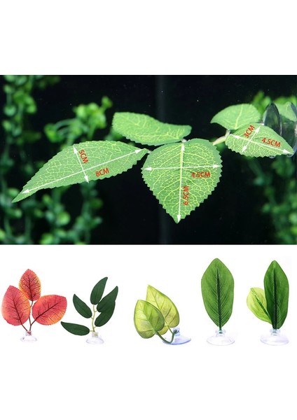 Açık Gri Tarzı 3 Adet Yeni Yapay Bitki Yaprak Tropikal Akvaryum Dekor Betta Hamak Balık Dinlenme Yatağı Balık Dinlenme Yumurtlama Çevre Koruma (Yurt Dışından) fırsatları