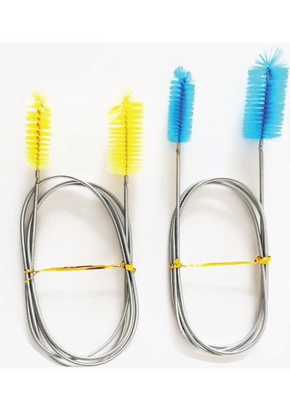 Tırnak Fırçası Stili Akvaryum Temizleme Fırçası Bükülmüş Tüp Için Esnek Çift Uçlu Su Filtresi Pompası Hava Tüpü Hortum Temizleyici Balık Tankı Aksesuarı (Yurt Dışından) modelleri