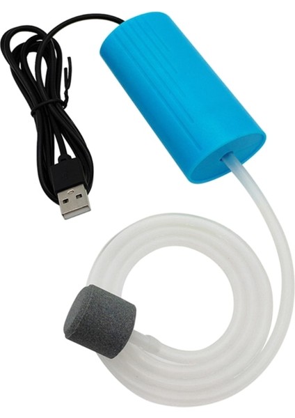 Bl Tarzı D08D Ultra Sessiz Akvaryum Hava Pompası Mini USB Balık Tankı Havalandırıcı Pompa Hava Taş ve Tüp ile Balıkçılık Için Taşınabilir Fıskiye (Yurt Dışından)