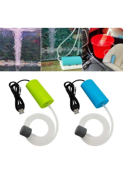 Bl Tarzı D08D Ultra Sessiz Akvaryum Hava Pompası Mini USB Balık Tankı Havalandırıcı Pompa Hava Taş ve Tüp ile Balıkçılık Için Taşınabilir Fıskiye (Yurt Dışından) fırsatları