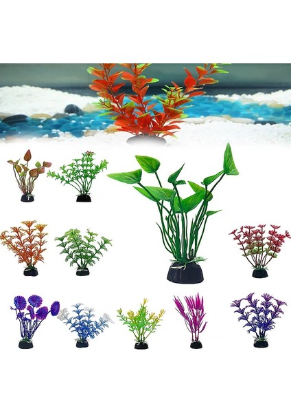 S357 Stili ✅simülasyon Yapay Bitkiler Akvaryum Dekor Plastik Sualtı Ot Çim Akvaryum Aksesuarları Balık Tankı Dekorasyon Süsleme (Yurt Dışından)