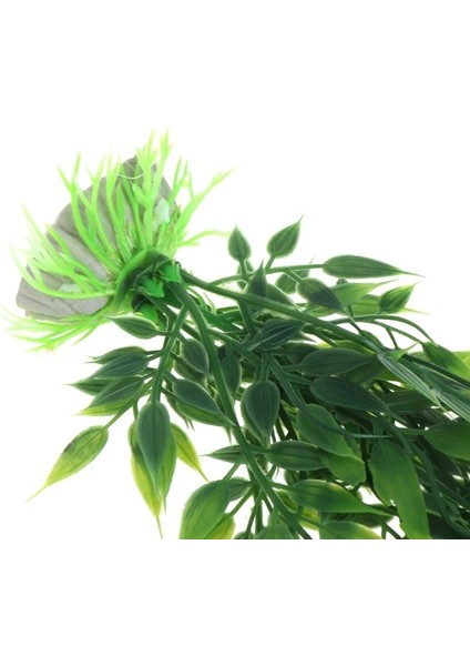 Yeşil Stil 35CM Sualtı Akvaryum Dekorasyonu Yapay Su Bitki Süsleme Balık Tankı Çim (Yurt Dışından) fırsatları