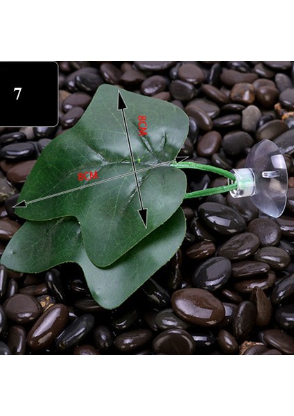 No.7 Tarzı Yapay Yapay Su Bitkileri Betta Yumurtlama Yaprakları Balık Tankı Süslemeleri Akvaryum Malzemeleri Çok Özellikli Betta Yatakları (Yurt Dışından)