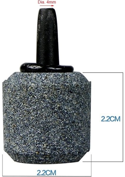 Resim Stili Olarak 2.2cmx2.2cm Balık Tankı Akvaryum Hava Taşı Oksijen Havalandırıcı Artan Hava Kabarcığı Öğe Gölet Pompası Hidroponik Oksijen Kaynağı Taş Küçük (Yurt Dışından) fırsatları