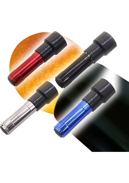 Gümüş Tarzı El Feneri Yumurtayı Aydınlatır Lamba No. 7 Pil Düğmesi Metal Kabuk 4 Renk Opsiyonel Yarı Saydam Taşıma Küçük El Feneri (Yurt Dışından) modelleri