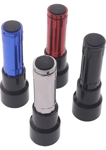 Gümüş Tarzı El Feneri Yumurtayı Aydınlatır Lamba No. 7 Pil Düğmesi Metal Kabuk 4 Renk Opsiyonel Yarı Saydam Taşıma Küçük El Feneri (Yurt Dışından) indirimleri