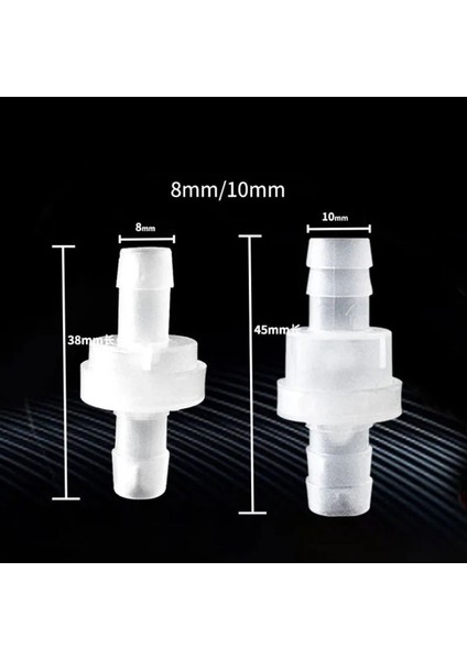 4mm Tarzı 5 Adet Akvaryum Hava Pompası Çek Valf Balık Tankı Tek Yönlü Geri Dönüşsüz Çek Valf Akvaryum Co2 Sistemi Hava Pompası (Yurt Dışından) fırsatları