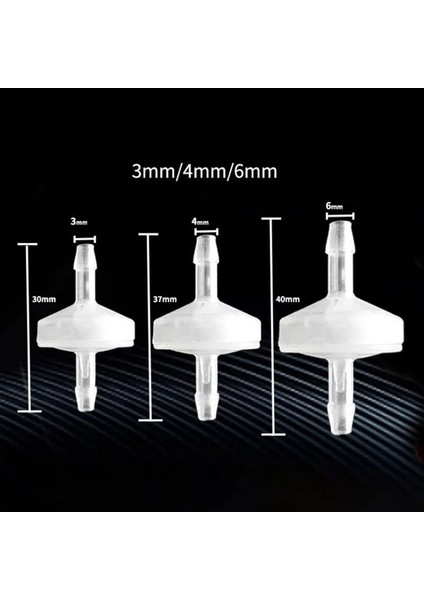 4mm Tarzı 5 Adet Akvaryum Hava Pompası Çek Valf Balık Tankı Tek Yönlü Geri Dönüşsüz Çek Valf Akvaryum Co2 Sistemi Hava Pompası (Yurt Dışından) indirimleri