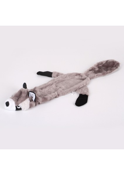 Rakun Tarzı 68CM Sevimli Kurt Oyuncaklar Dolması Gıcırdayan Hayvanlar Pet Oyuncak Peluş Tavşan Köpekler Için Honking Sincap Chew Squeaker Cızırtılı Köpek Oyuncakları (Yurt Dışından)