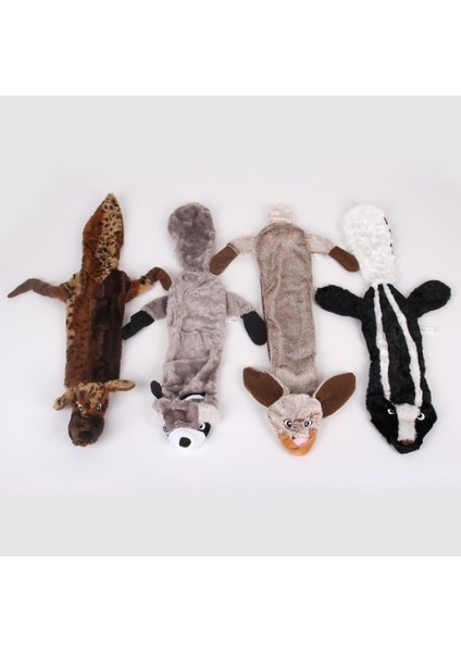 Rakun Tarzı 68CM Sevimli Kurt Oyuncaklar Dolması Gıcırdayan Hayvanlar Pet Oyuncak Peluş Tavşan Köpekler Için Honking Sincap Chew Squeaker Cızırtılı Köpek Oyuncakları (Yurt Dışından) fırsatları