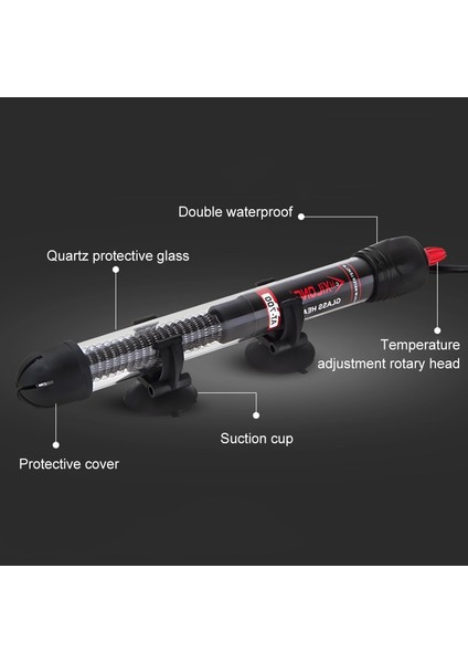 Kapak Stili ile 25W Otomatik Sabit Sıcaklık Balık Tankı Isıtma Çubuğu Akvaryum Dalgıç Güç Tasarruflu Isıtıcı Akvaryum Aksesuarları Isıtma Çubuğu (Yurt Dışından) fırsatları