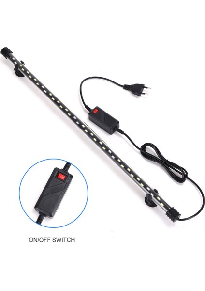 Ab Tak 12W 58CM Stili Dalgıç Işıklar Balık Tankı Sualtı Parlatıcı Su Geçirmez Yüksek Parlaklık LED Aydınlatma Peyzaj Akvaryum Lambası (Yurt Dışından) modelleri