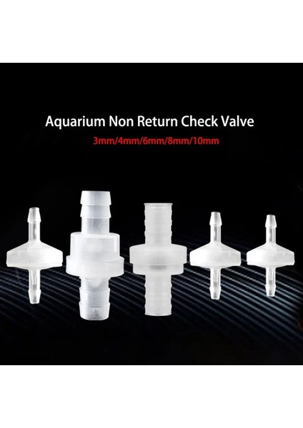 8mm Tarzı Aksesuar Akvaryum Hava Pompası Çek Valf Balık Tankı Tek Yönlü Geri Dönüşsüz Çek Valf Akvaryum Co2 Sistemi Hava Pompasıyeni (Yurt Dışından) modelleri