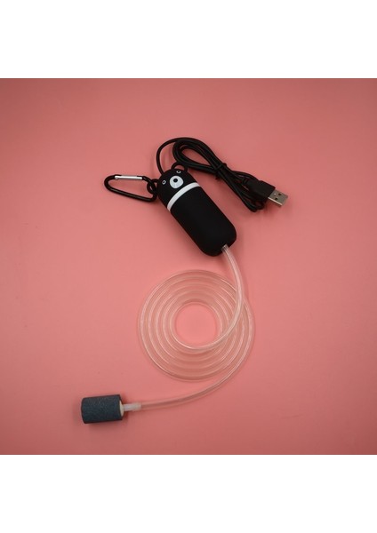 No.4 Tarzı Mini Taşınabilir Akvaryum USB Balık Tankı Filtresi Balık Tankı Oksijen Hava Pompası Sessiz Enerji Tasarrufu Akvaryum Cam Konteyner Aksesuarları (Yurt Dışından)