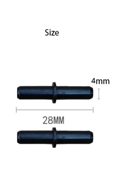 Düz Stil Çap 4mm Lot 4mm Plastik Akvaryum Konnektörü Düz Balık Tankı Hava Pompası Konnektörü Kontrol Vanası Hava Borusu Tüp Aksesuarları (Yurt Dışından) fırsatları