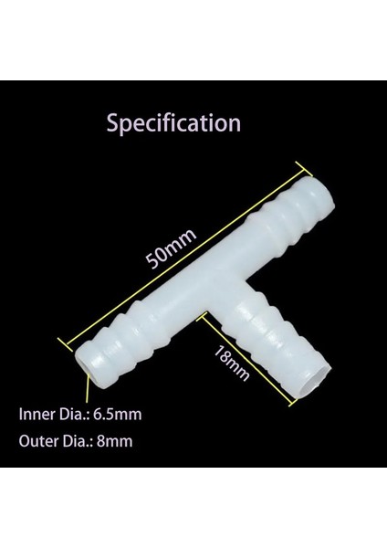 Beyaz 3 Yollu Stil mm Akvaryum Plastik Konnektörler Tee Düz T-Şekilli 3 Yollu Konnektör Su Hava Pompası Balık Tankı Aksesuarı (Yurt Dışından) fiyatları