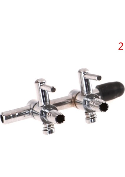 Iki Uç Stili Yol Hava Bölücü Vana Akvaryum Balık Tankı Hava Pompası Akış Bölücü Distribütör Pompa Vanası Musluk Kolu Kontrol Anahtarı Vana (Yurt Dışından)