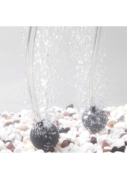 Hava Taşı Tarzı Çap 2cm 5 Adet Mini Akvaryum Yuvarlak Mineral Kabarcık Hava Taş Gölet Balık Tankı Pompa Havalandırıcı Havalandırma Hidroponik Oksijen Hava Taşı Aksesuarları (Yurt Dışından)