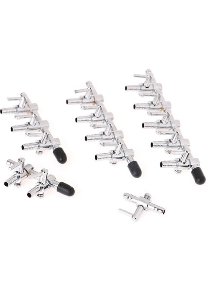 Iki Uç Stili Yol Hava Bölücü Vana Akvaryum Balık Tankı Hava Pompası Akış Bölücü Distribütör Pompa Vanası Musluk Kolu Kontrol Anahtarı Vana (Yurt Dışından) fırsatları