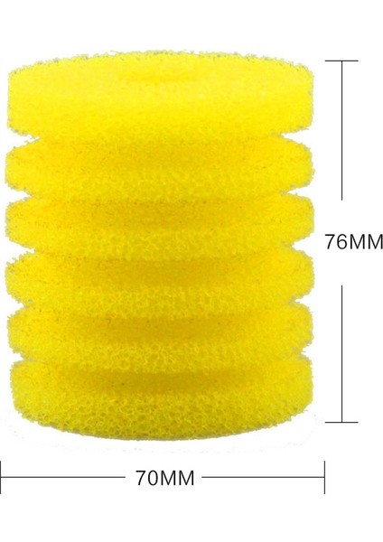 Sünger Tarzı Tek Boyut Akvaryum Filtre Süngeri Hava Pompası Sarı Renk Balık Tankı Iç Filtre Süngeri Filtre Pompası Için Su Pompası Akvaryum Bar Gölet (Yurt Dışından)