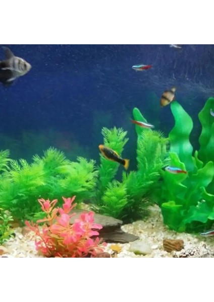 Yeşil Stil Yeni Akvaryum Yapay Sualtı Bitkileri Akvaryum Balık Tankı Dekorasyon Yeşil Mor Su Çim Süslemeleri Görüntüleme (Yurt Dışından) fırsatları