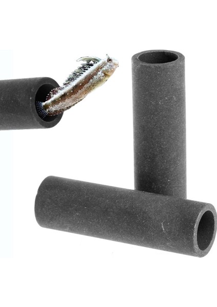 1 Adet-Siyah Stil M Beden Lot Balık Tankı Silindir Şekli Mini Hava Pompası Taş Akvaryum Aksesuarları Mineral Kabarcıklar Taş Serbest Bırakma Punp Havalandırma Havalandırıcı (Yurt Dışından)