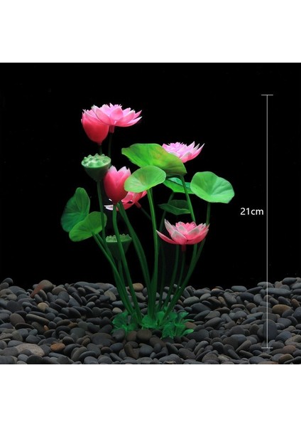 Mor D Stili Yeni Plastik Yapay Akvaryum Lotus Bitki Dekorasyon Peyzaj Su Çim Balık Tankı Süsleri Lotus Çiçeği Sucul Dekor (Yurt Dışından) fiyatları