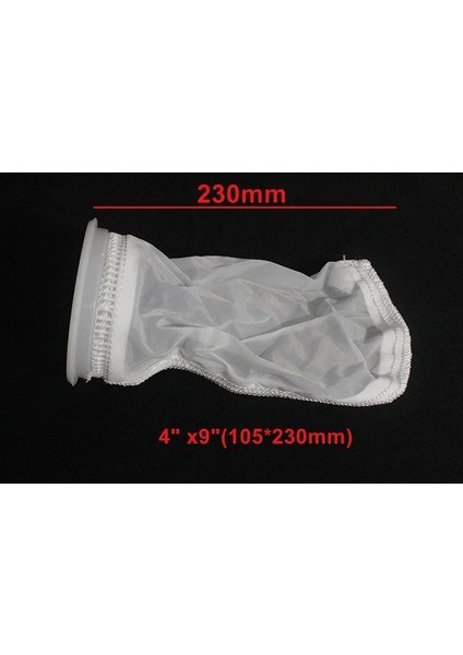 105X230MM Stili Fotoğraf Gösterisi Olarak Nuonuowell 4 "akvaryum Deniz Filtresi Karter Mikron Naylon Çorap Çanta Braketi Tutucu Balık Tankı Örgü Çanta Su Arıtma Cihazı (Yurt Dışından) fiyatları