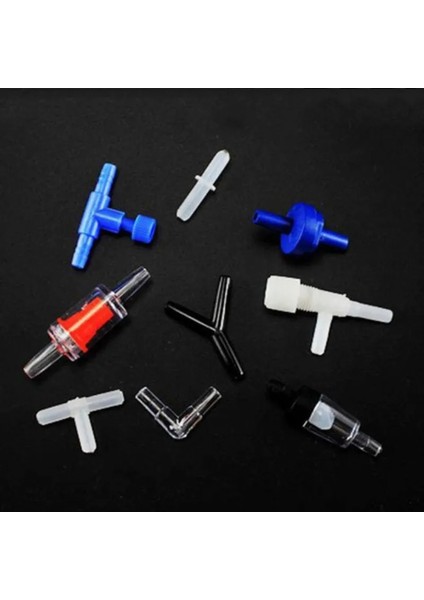 10 Adet Geri Akış Valfi 1 Stil Xs Beden Lot Akvaryum Aksesuarları Balık Tankı Hava Borusu Tüpü Tee Hava Valfleri Geri Akış Valfi Kontrol Anahtarı Dokunun 4mm Çaplı Hortum Trakea (Yurt Dışından) modelleri