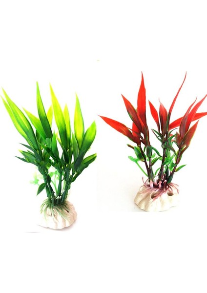 Kırmızı Stil 1 Bilgisayar Mülasyon Yapay Bitkiler Akvaryum Dekorasyon Su Yabani Otlar Süs Bitkisi Balık Tankı Akvaryum Manzaraları Dekor Malzemeleri (Yurt Dışından) fiyatları