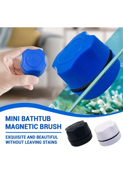 Siyah Stil 1 Adet Mini Manyetik Fırça Akvaryum Fırçası Güçlü Manyetik Temizleme Yosun Akvaryum Temizleme Balık Tankı Akvaryum Cam Temizleme Araçları (Yurt Dışından) fiyatları