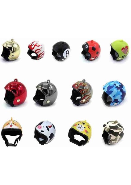 No.10 Tarzı Heken Kask Için Kask Kap Pet Dişli Güneş Yağmur Malzemeleri Kask Aksesuarları Oyuncak Kask Küçük Kostümler Kuş Tavuklar P B3L8 (Yurt Dışından)