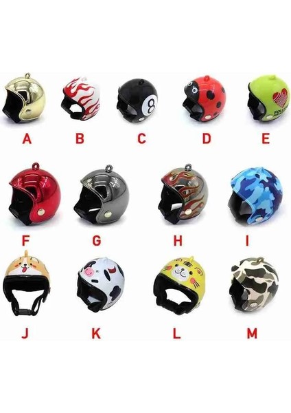 No.10 Tarzı Heken Kask Için Kask Kap Pet Dişli Güneş Yağmur Malzemeleri Kask Aksesuarları Oyuncak Kask Küçük Kostümler Kuş Tavuklar P B3L8 (Yurt Dışından)