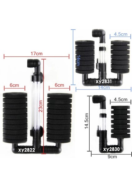 NO.2822 Tarzı Balık Tankı Biyokimyasal Filtre Oksijen Pompası Sünger Filtre Duvara Monte Akvaryum Filtre Temizleyici Temizleme Aksesuarları (Yurt Dışından) indirimleri