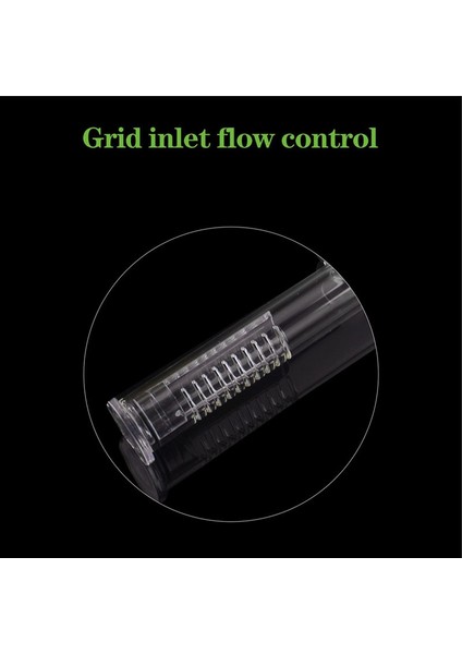 Sabit Çerçeve Stili 17 mm Zrdr Skimmer Cam Zambak Boru Yüzey Girişi Çıkış mm Akvaryum Su Tesisi Tank Filtresi Ada Li Balık Tankı Filtresi (Yurt Dışından) fırsatları