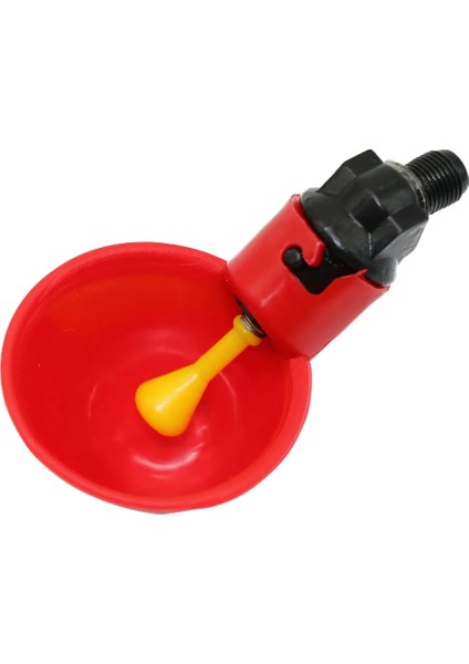 Vidalı Kapak Stili Yok Lastic Kırmızı Mavi Tavuk Otomatik Bardak Tiryakisi Bıldırcın Suluk Nipel Çiftlik Kanatlı Besleyici Içme Suyu Sistemi ile Kase (Yurt Dışından)