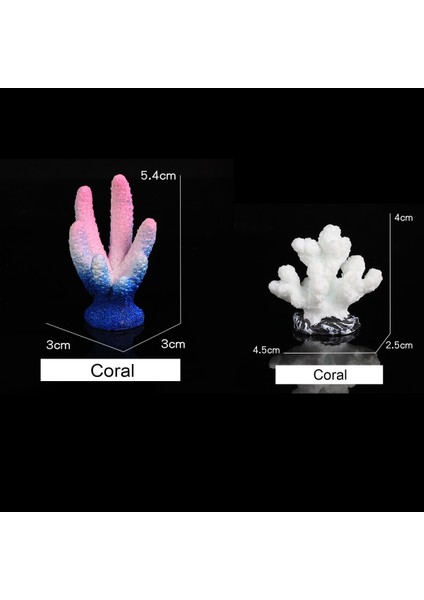 No.5 Tarzı Renkli Sualtı Simülasyon Canlı Akvaryum Reçine Mercan Balık Tankı Akvaryum Dekorasyon Yapay Mercan Balık Tankı Süsleri (Yurt Dışından) fiyatları