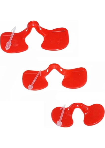 70,5 mm Stili S Beden Kanatlı Bant Cıvata Tavuk Glasseken Yönetim Cihazı Güvercin Bıldırcın Gözlükleri Gagalama Önleyici Cam Malzemeleri (Yurt Dışından) fiyatları