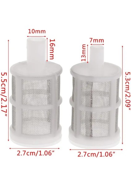 Filtre Mesh Stili S Beden Balık Tankı Filtre Mesh Su Pompası Hortumu Net Temiz Elek Pompaları Akvaryum Malzemeleri Paslanmaz Çelik Plastik Bahçe AU09 21 (Yurt Dışından) modelleri