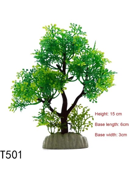 T808 Stili Plastik Yapay Bitkiler Simülasyon Akvaryum Büyük ve Küçük Peyzaj Ağacı Çim Lotus Dekor Su Otları Balık Tankı Süsleme (Yurt Dışından) fırsatları