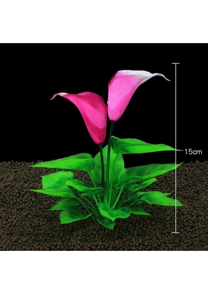 E Stili Balık Tankı Dekorasyon Su Ficus Lotus At Nalı El Sanatları Hediye Ipek Çiçek Simülasyonu Plastik Sahte Su Çim Akvaryum Aksesuarları (Yurt Dışından) fırsatları