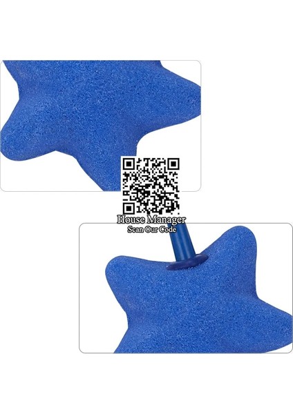 Küçük Deniz Yıldızı Stili Resim Olarak Akvaryum Aksesuarları Için Hava Taş Kabarcık Balık Tankı Oksijen Dekoratif Su Manzarasını Artırmak 4 Boyut Mavi Renk Küçük Büyük Deniz Yıldızı (Yurt Dışından) modelleri