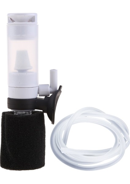 Gösteri Olarak Ultral Sessiz Mini Balık Tankı Akvaryum Göleti Dahili Plastik Emme Filtresi Oksijen Pompası Dalgıç Pompa Aksesuarı (Yurt Dışından)