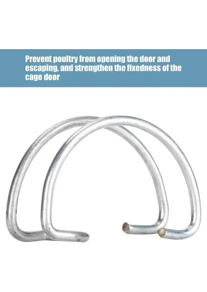 Kapı Kancası Stili 5cm Demir Tavşan Kafesi Kapı Kancası Tavuk Kümesi Kümes Sabitleme Kancası Çok Amaçlı Çiftlik Hayvanı Kümes Hayvanları Pet Kuş Kafesi Kapı Parçası Çile Mandalı (Yurt Dışından) indirimleri