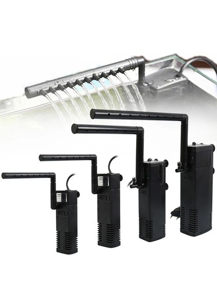 600L Tarzı 220V Dalgıç Su Filtresi Pompası Akvaryum Balık Tankı Gölet Oksijen Artan Pompa Aracı Akvaryum Filtre Aksesuarları (Yurt Dışından)