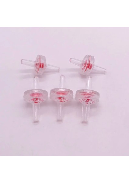 Kırmızı Stil Uzunluk 3.5cm 5 Adet Akvaryum Hava Pompası Çek Valf Balık Tankı Tek Yönlü Çek Valf Büyük Hava Pompası Için Akvaryum Co2 Sistemi (Yurt Dışından)