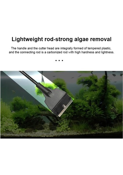 No.2 Tarzı 1 Adet Tank Temizleme Fırçası Neşter Balık Tankı Akvaryum Cam Yosun Sökücü Kazıyıcı Uzun Çelik Saplı Pürüzsüz Kum Temizleyici Aracı (Yurt Dışından) fırsatları