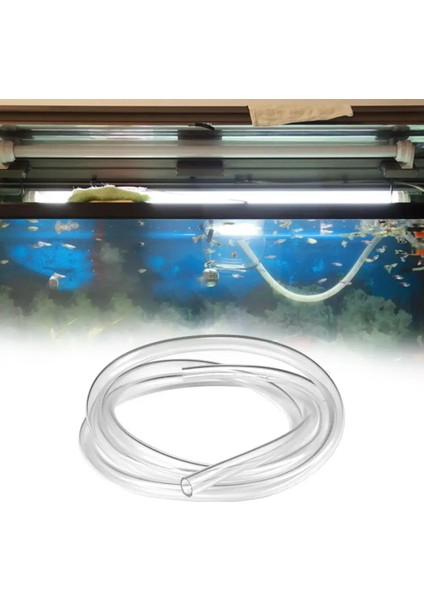 5m Tarzı Oksijen Artan Pompa Borusu Yumuşak Hava Kabarcık Taş Akvaryum Balıkları Gölet Pompa Tüpü Ev Balık Pet Malzemeleri Kiti (Yurt Dışından)