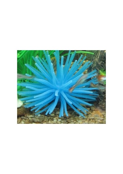 Mavi Stil Yaklaşık 7cm Licone Akvaryum Balık Tankı Yapay Mercan Bitki Sualtı Süs Dekorasyon Su Manzarası Aksesuarları Daha Fazla Renk (Yurt Dışından)